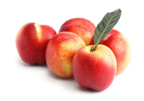 Ripe  peach Stock Photos