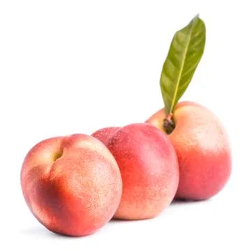 Ripe  peach Stock Photos