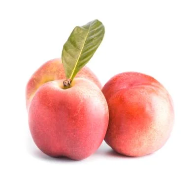 Ripe  peach Stock Photos