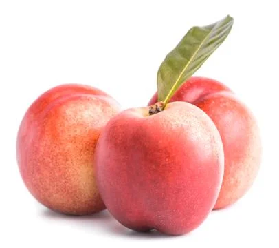 Ripe  peach Stock Photos