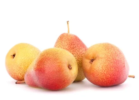 Ripe pear fruit Stock Photos