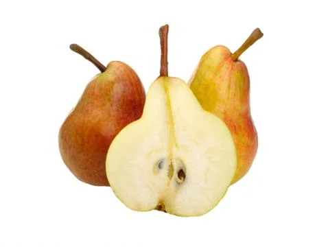 Ripe pears Stock Photos