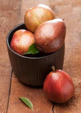 Ripe pears Stock Photos