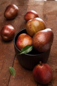 Ripe pears Stock Photos