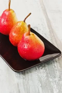 Ripe pears Stock Photos