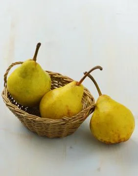 Ripe pears Stock Photos
