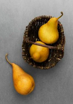 Ripe pears Stock Photos