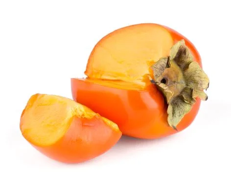 Ripe persimmon Stock Photos