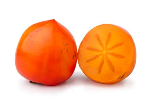 Ripe persimmon Stock Photos
