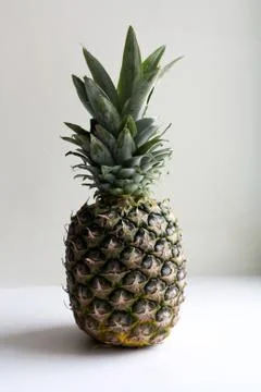 Ripe pineapple fruit Stock Photos