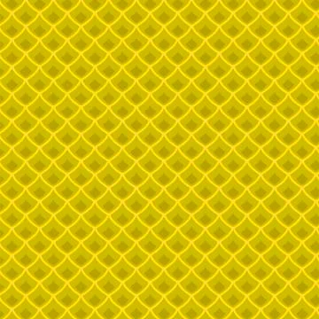 Ripe Pineapple Pattern. Tropical Fruit Background. Stock Illustration