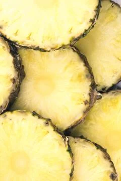 Ripe pineapple Foto stock