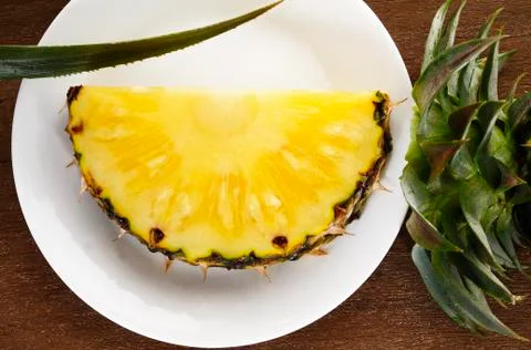 Ripe pineapple Stock Photos