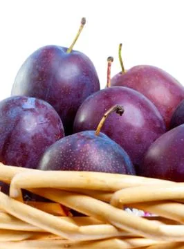 Ripe plum Foto stock