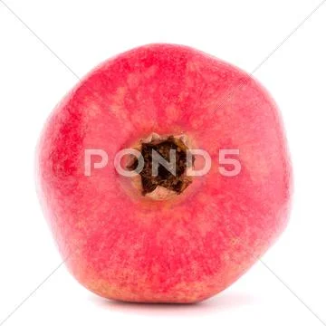 Ripe pomegranate fruit Stock Photos