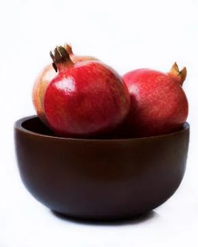 Ripe pomegranate Stock Photos
