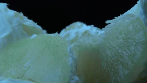 Ripe pomelo slices 스톡 동영상 85628336