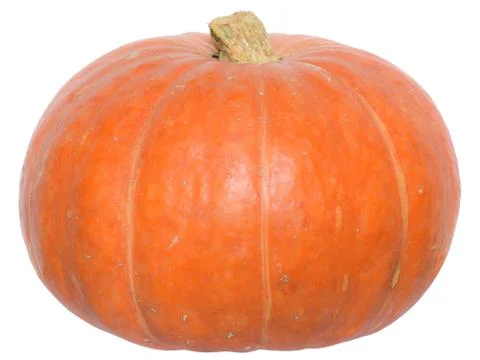 Ripe pumpkin isolated Stock Photos