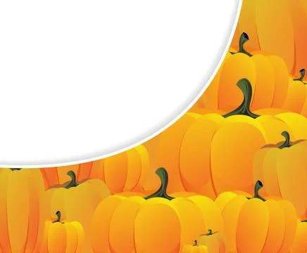 Ripe pumpkins Stock Illustration
