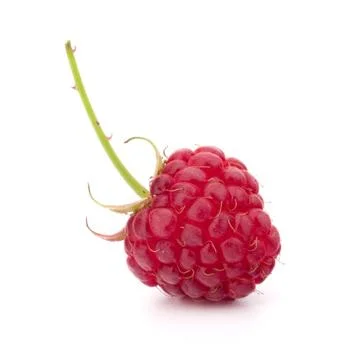 Ripe raspberries Stock Photos