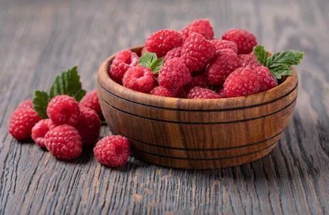 Ripe raspberry Stock Photos