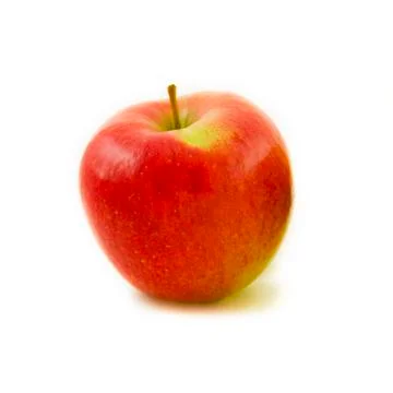 Ripe red apple Stock Photos