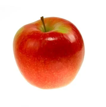 Ripe red apple Stock Photos