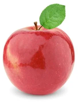 Ripe red apple Foto stock