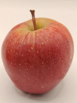 Ripe red apple Stock Photos