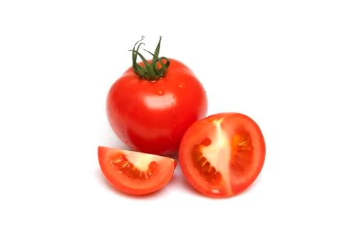 Ripe red tomatoes 库存照片