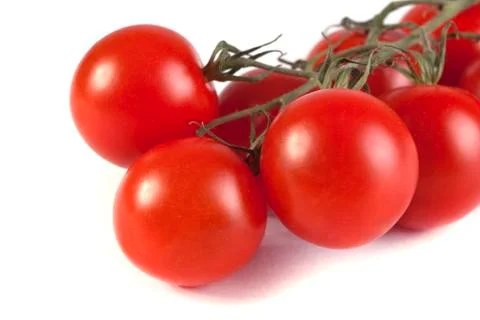Ripe red tomatoes Stock Photos