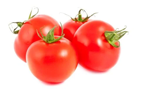 Ripe red tomatoes Stock Photos