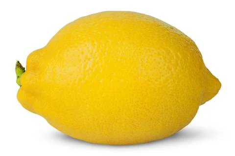 Ripe refreshing lemon Stock Photos
