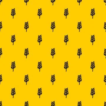 Ripe spica pattern vector 스톡 일러스트