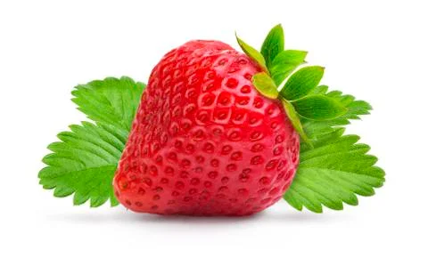 Ripe strawberry Stock Photos