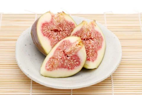 Ripe sweet fig Foto stock