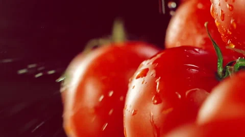 Ripe tomatoes Video stock 60598847