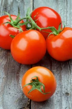 Ripe tomatoes Stock Photos