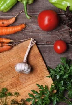 Ripe vegetables Stock Photos
