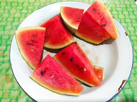 Ripe Water Melon Stock Photos