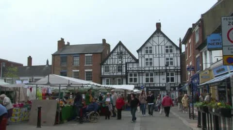 Ripley Market Stock Footage 10762327