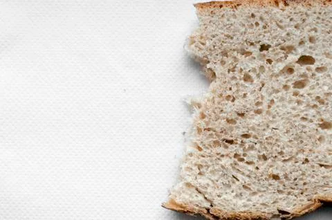 Ripped bread background Stock Photos