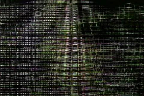 Ripped Grid Stock-Footage 112281