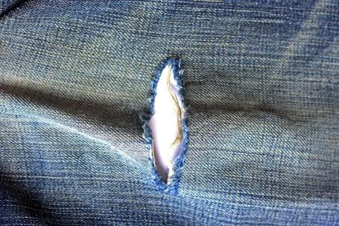 Ripped jeans Stock Photos