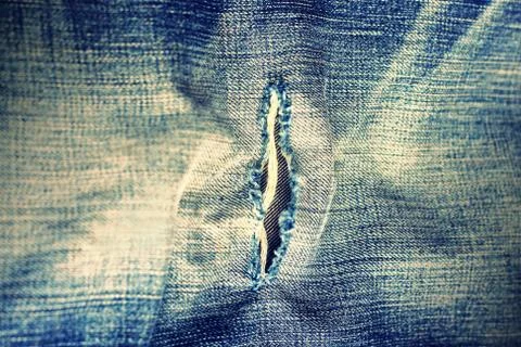 Ripped jeans Stock Photos