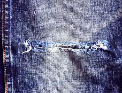 Ripped jeans Stock Photos