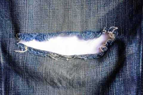 Ripped jeans Stock Photos