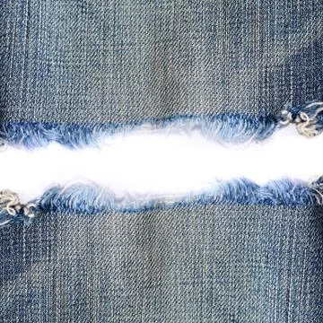 Ripped jeans Stock Photos