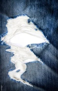 Ripped jeans Stock Photos