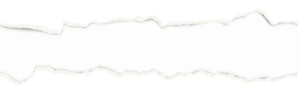 Ripped open paper Stock Illustration